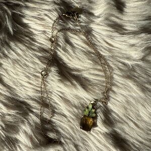 Banana Republic Pineapple Necklace